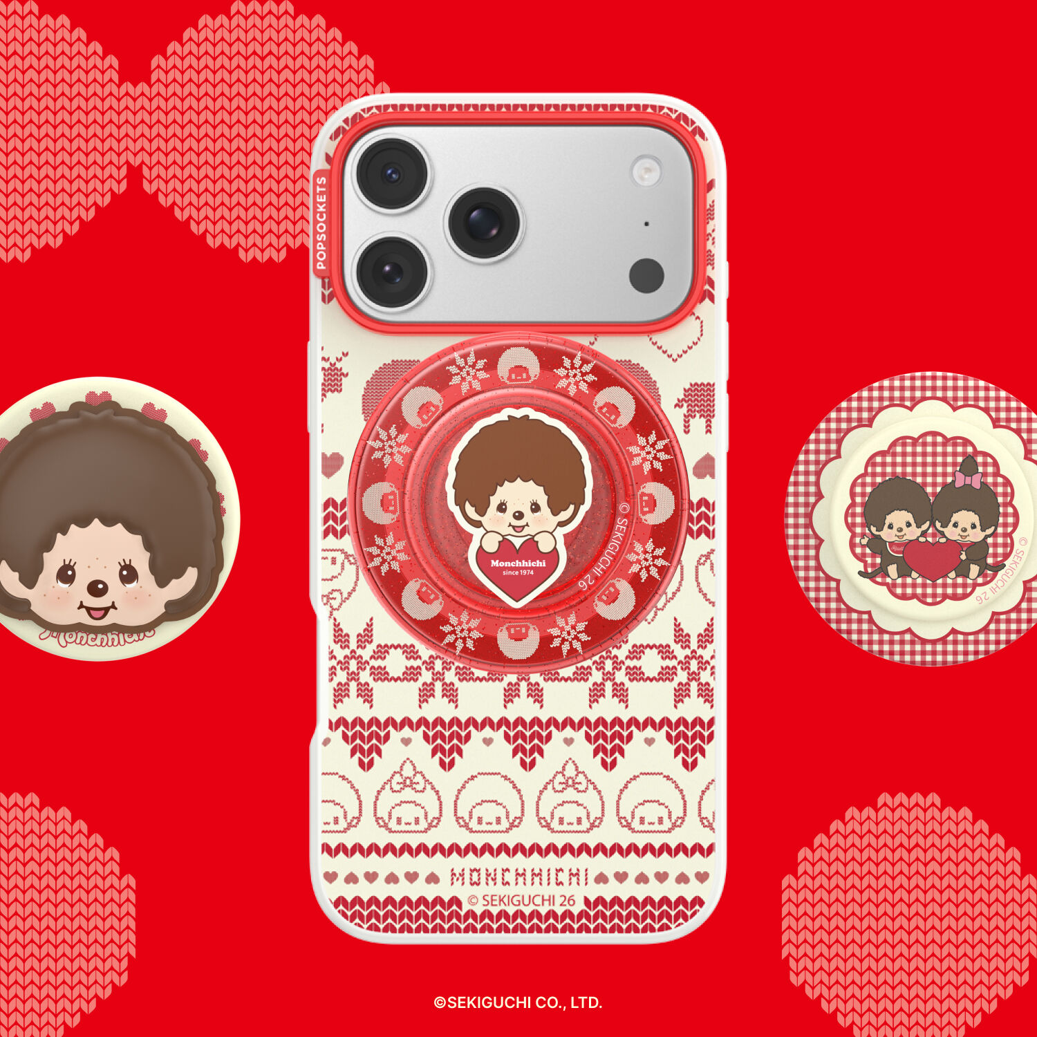 Cozy Monchhichi &mdash; iPhone 18 Pro Max MagSafe Case image number 2